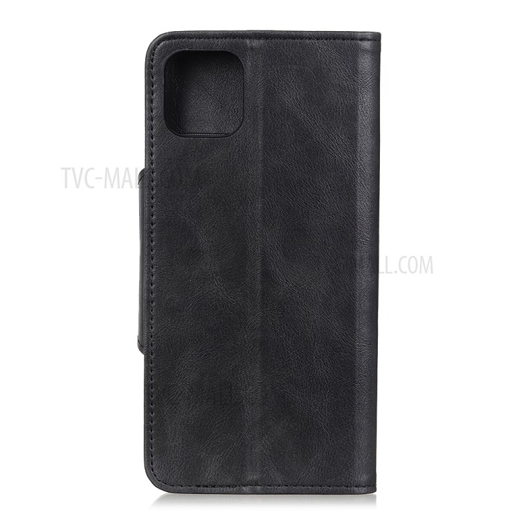 Wallet Leather Stand Phone Case for Samsung Galaxy A31 - Black-2
