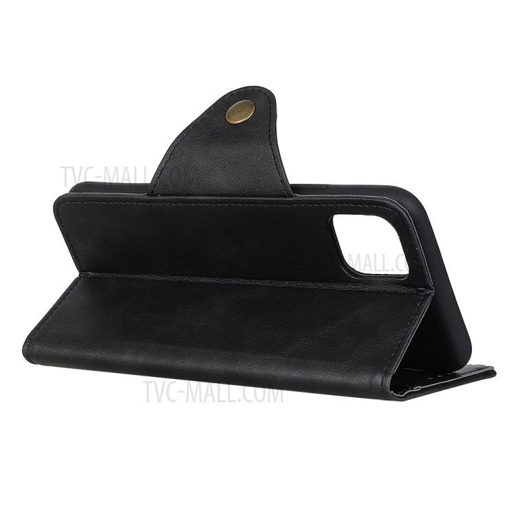 Wallet Leather Stand Phone Case for Samsung Galaxy A31 - Black-3