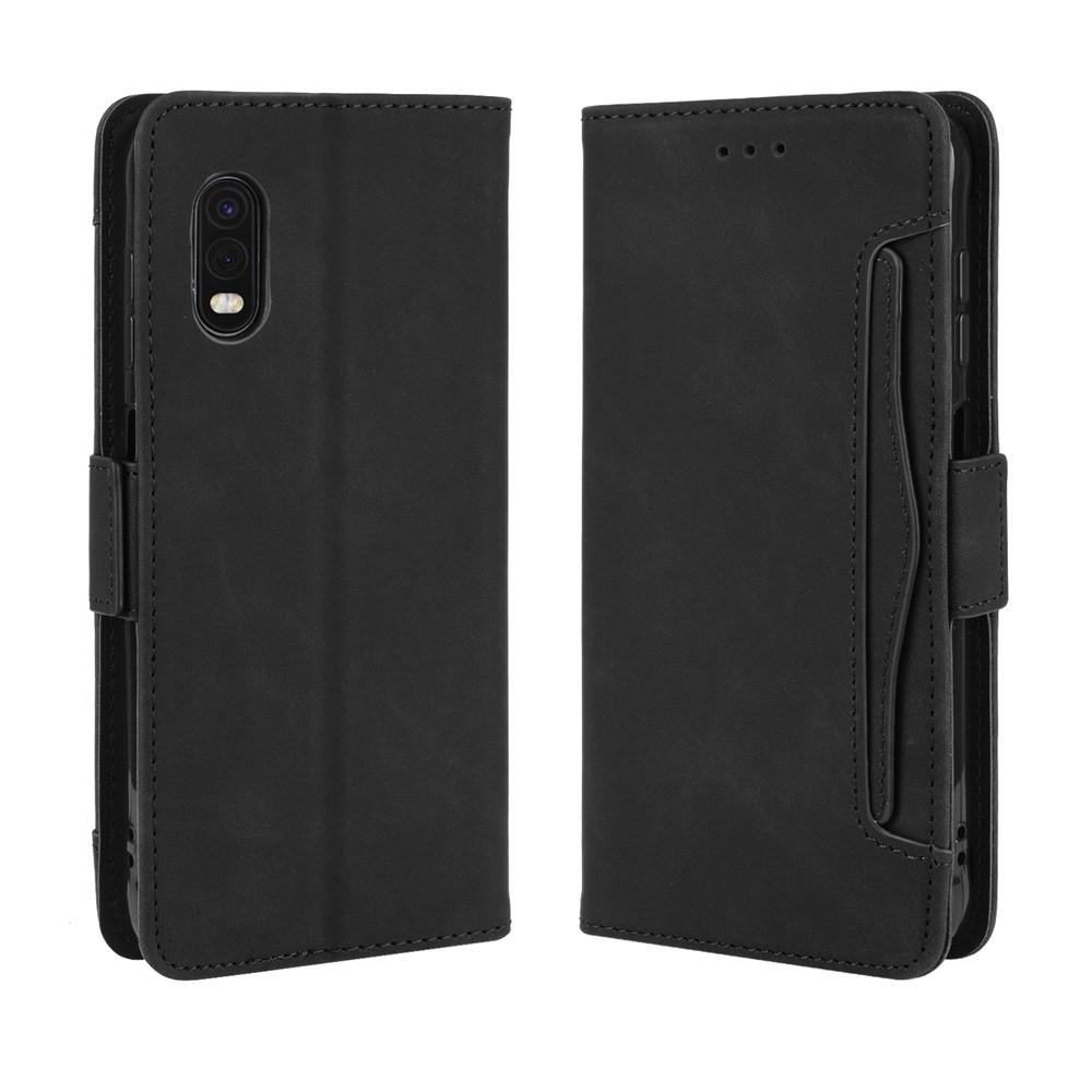 Wallet Leather Stand Case for Samsung Galaxy Xcover Pro - Black-2