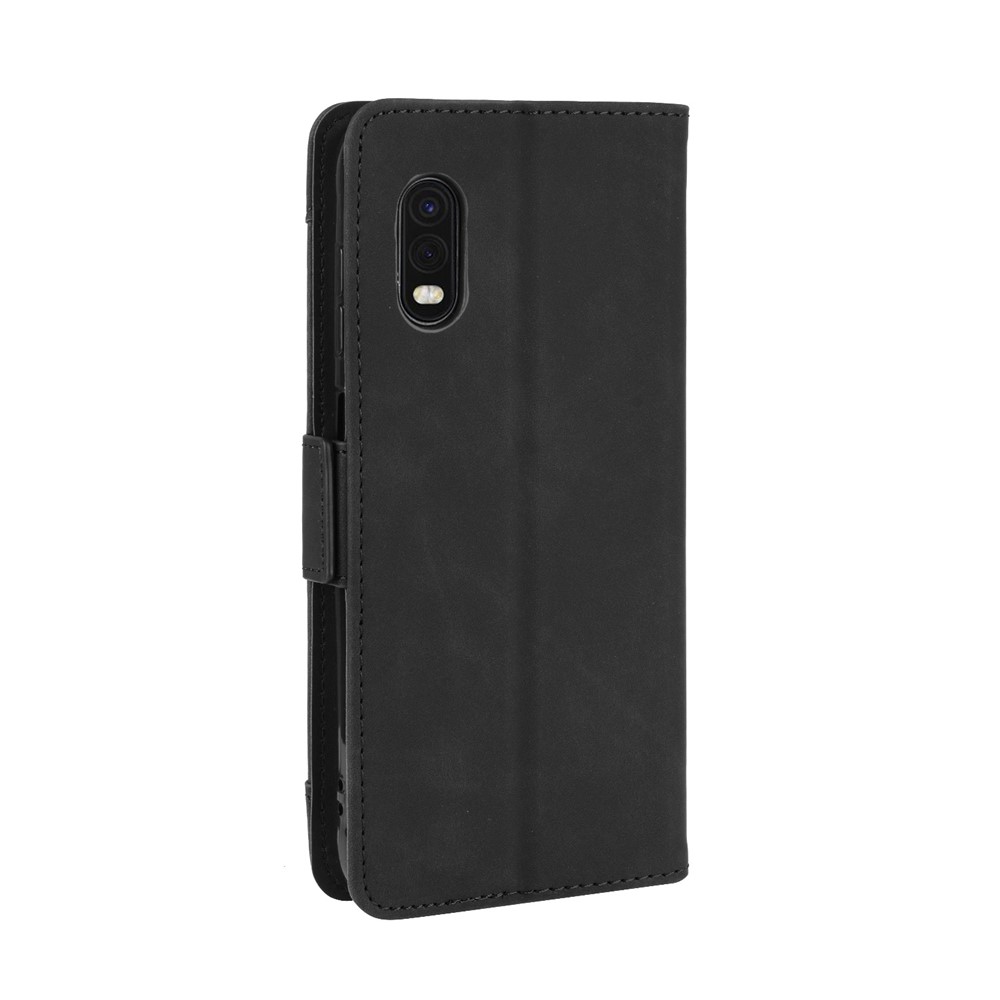 Wallet Leather Stand Case for Samsung Galaxy Xcover Pro - Black-7