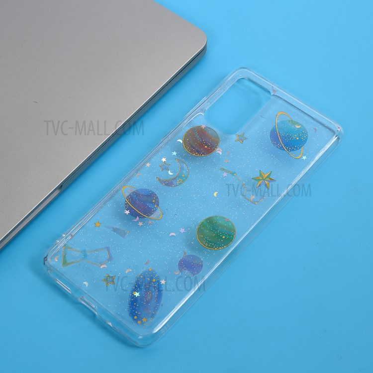 Star Planet Epoxy Soft TPU Protection Cover for Samsung Galaxy S20 Plus-5