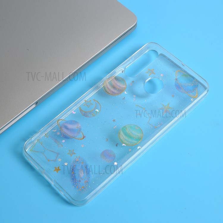 Starry Sky Epoxy Soft Phone Case Cover for Samsung Galaxy A60-5