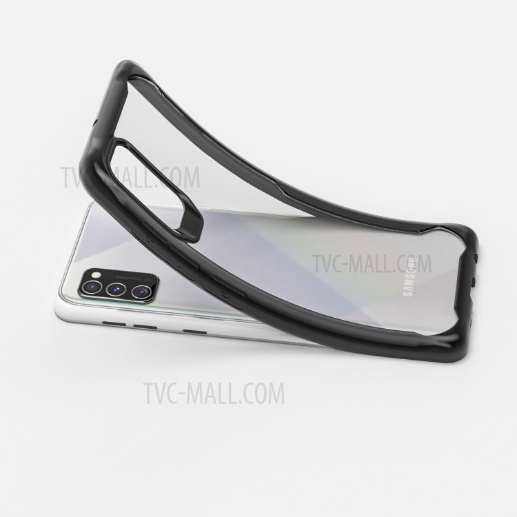 Shock Absorption PC + TPU Combo Cover for Samsung Galaxy A41 (Global Version) - Black-4