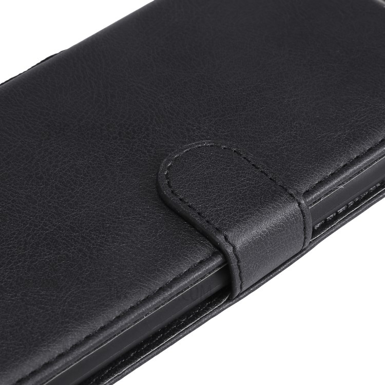 Wallet Leather Stand Phone Case for Samsung Galaxy A01 - Black-9