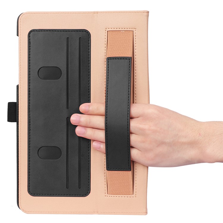 WY-2099 Business Style Leather Handheld Tablet Case with Card Slots for Samsung Galaxy Tab S6 Lite - Black-14