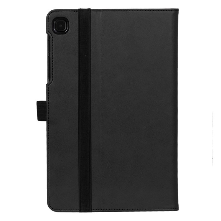 WY-2099 Case de Tableta de Mano de Cuero de Estilo de Negocio Con Ranuras Para Tarjetas Para Samsung Galaxy Tab S6 Lite/S6 Lite (2022) - Negro