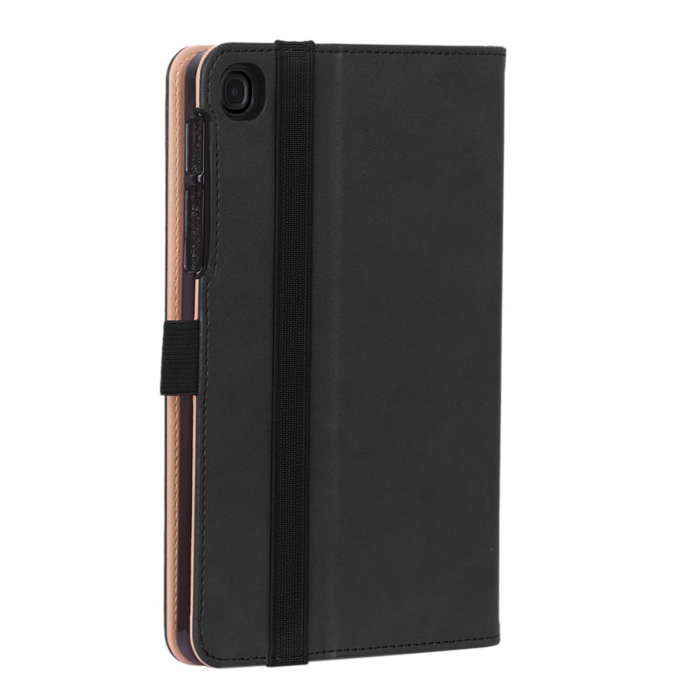 WY-2099 Business Style Leather Handheld Tablet Case Cover Card Holder for Samsung Galaxy Tab A 8.4 (2020) T307 - Black-4