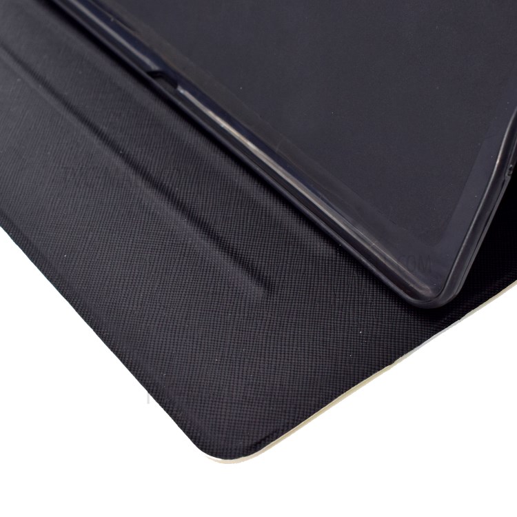 Pattern Printing Card Slots Flip Leather Tablet Cover for Samsung Galaxy Tab S5e SM-T720/T725 - Eiffel Tower-10
