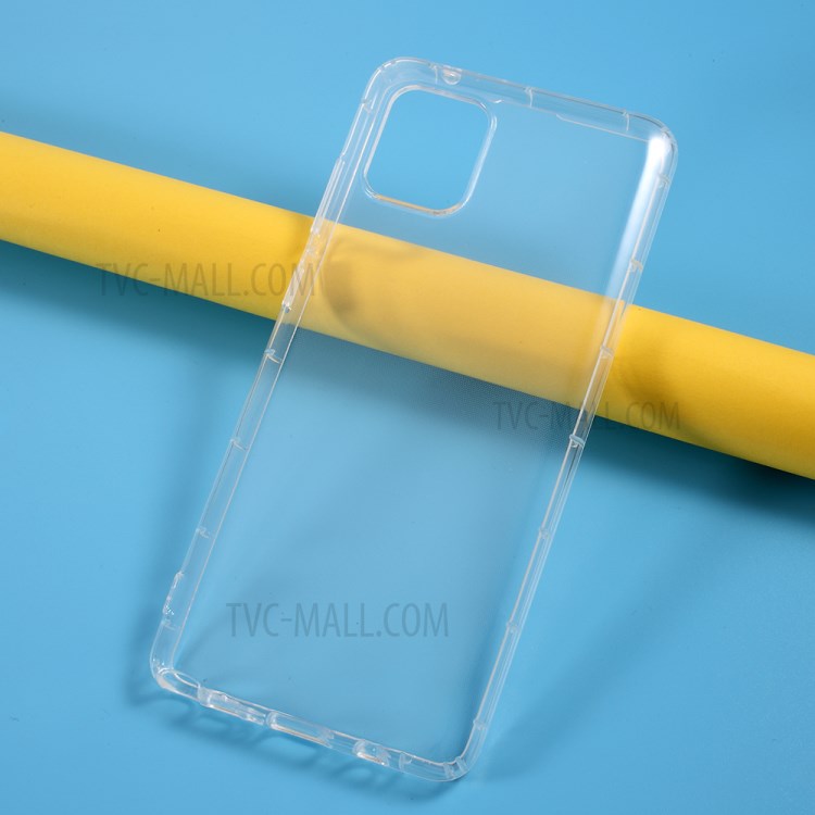 Shock Absorption Clear TPU Cell Phone Case for Samsung Galaxy Note 10 Lite/A81-1