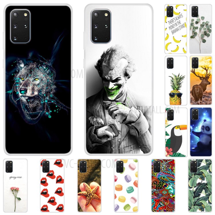 Pattern Printing TPU Case for Samsung Galaxy S20 Plus - Panda-3