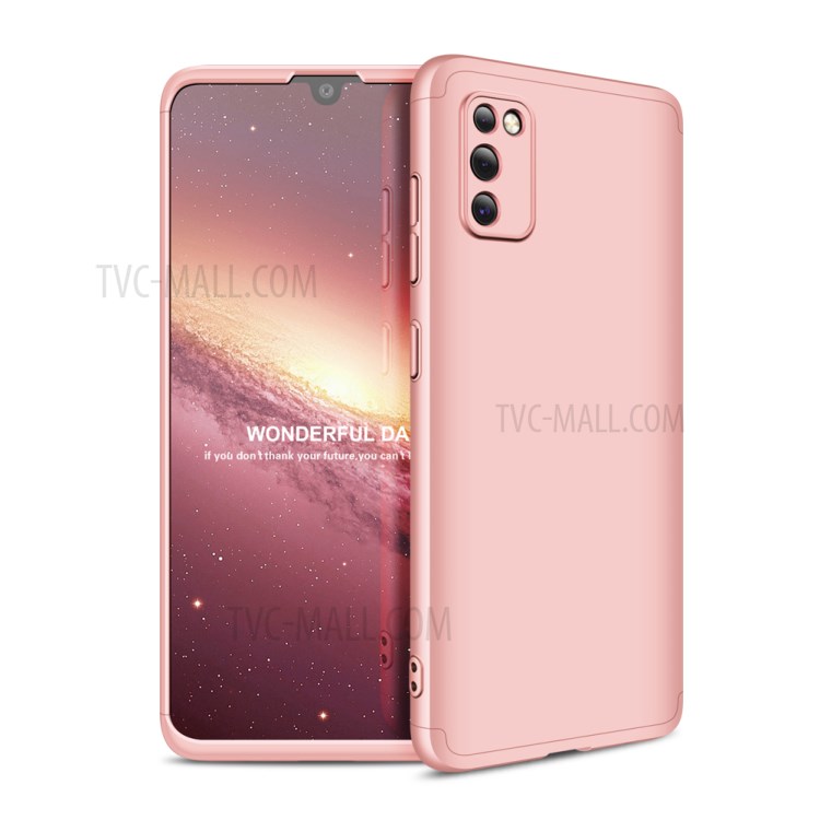 GKK Detachable 3-Piece Matte Hard PC Phone Case for Samsung Galaxy A41 (Global Version) - Rose Gold-5