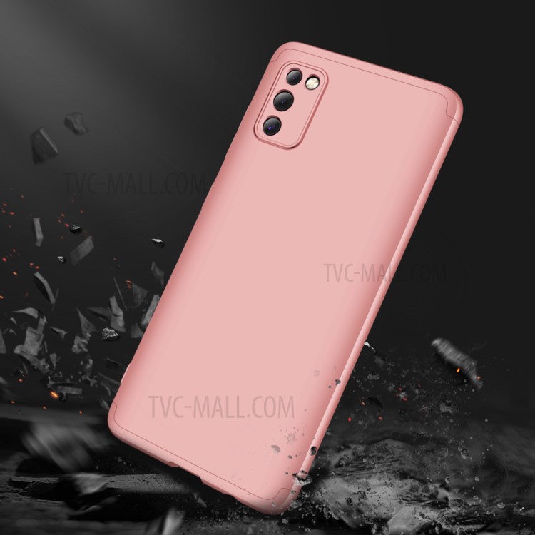 GKK Detachable 3-Piece Matte Hard PC Phone Case for Samsung Galaxy A41 (Global Version) - Rose Gold-6