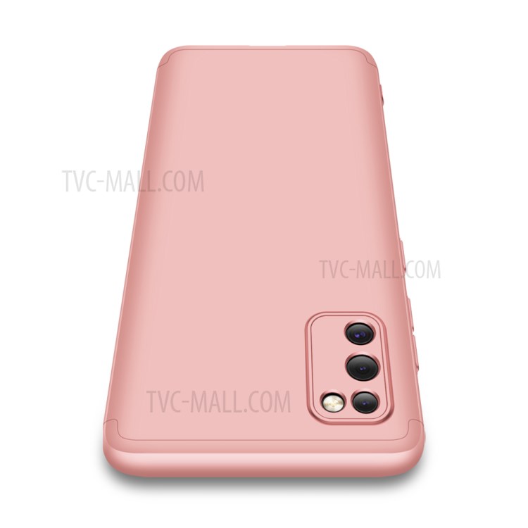 GKK Detachable 3-Piece Matte Hard PC Phone Case for Samsung Galaxy A41 (Global Version) - Rose Gold-8