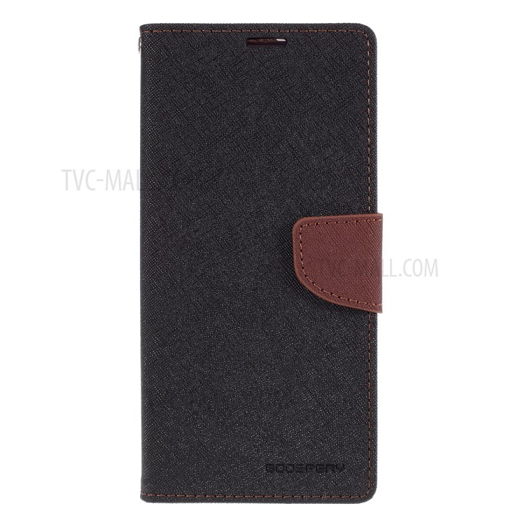 MERCURY GOOSPERY Leather Wallet Stand Case for Samsung Galaxy A71 SM-A715 - Black-2
