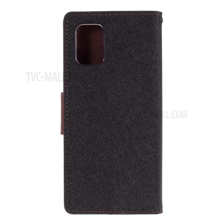 MERCURY GOOSPERY Leather Wallet Stand Case for Samsung Galaxy A71 SM-A715 - Black-3