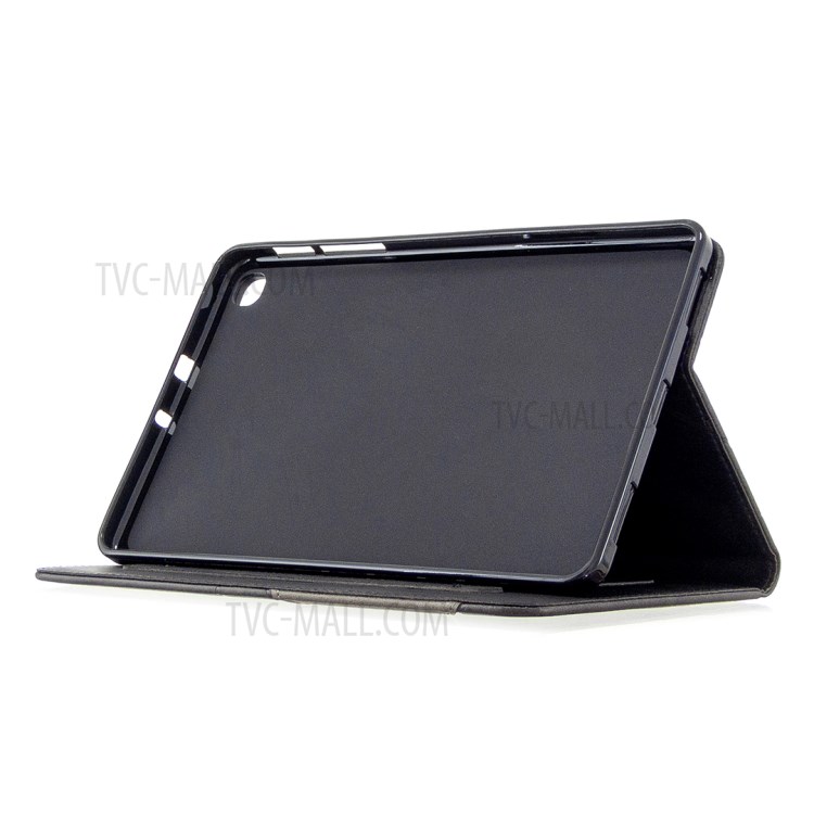 Geometric Pattern Stand Leather Smart Case for Samsung Galaxy Tab A 8.4 (2020) T307 - Black-6