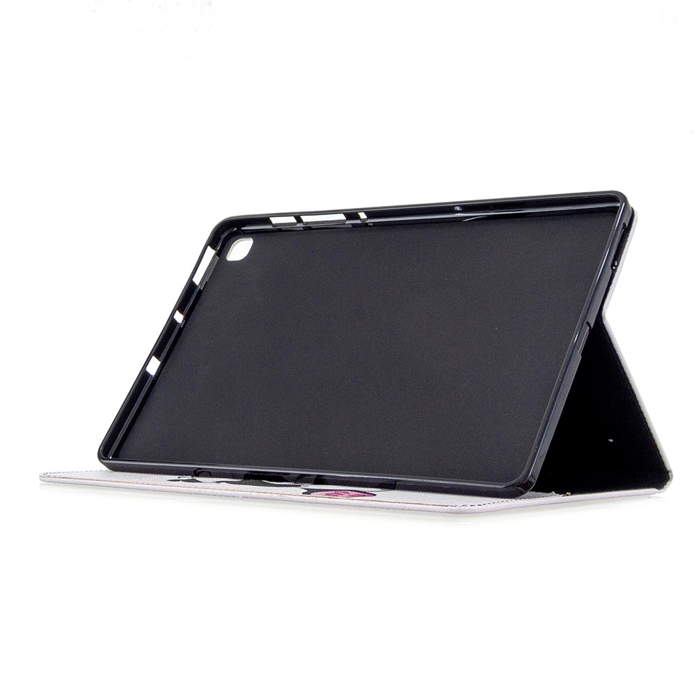 Pattern Printing Flip Leather Wallet Tablet Shell for Samsung Galaxy Tab S6 Lite SM-P610/P615 - Panda-6