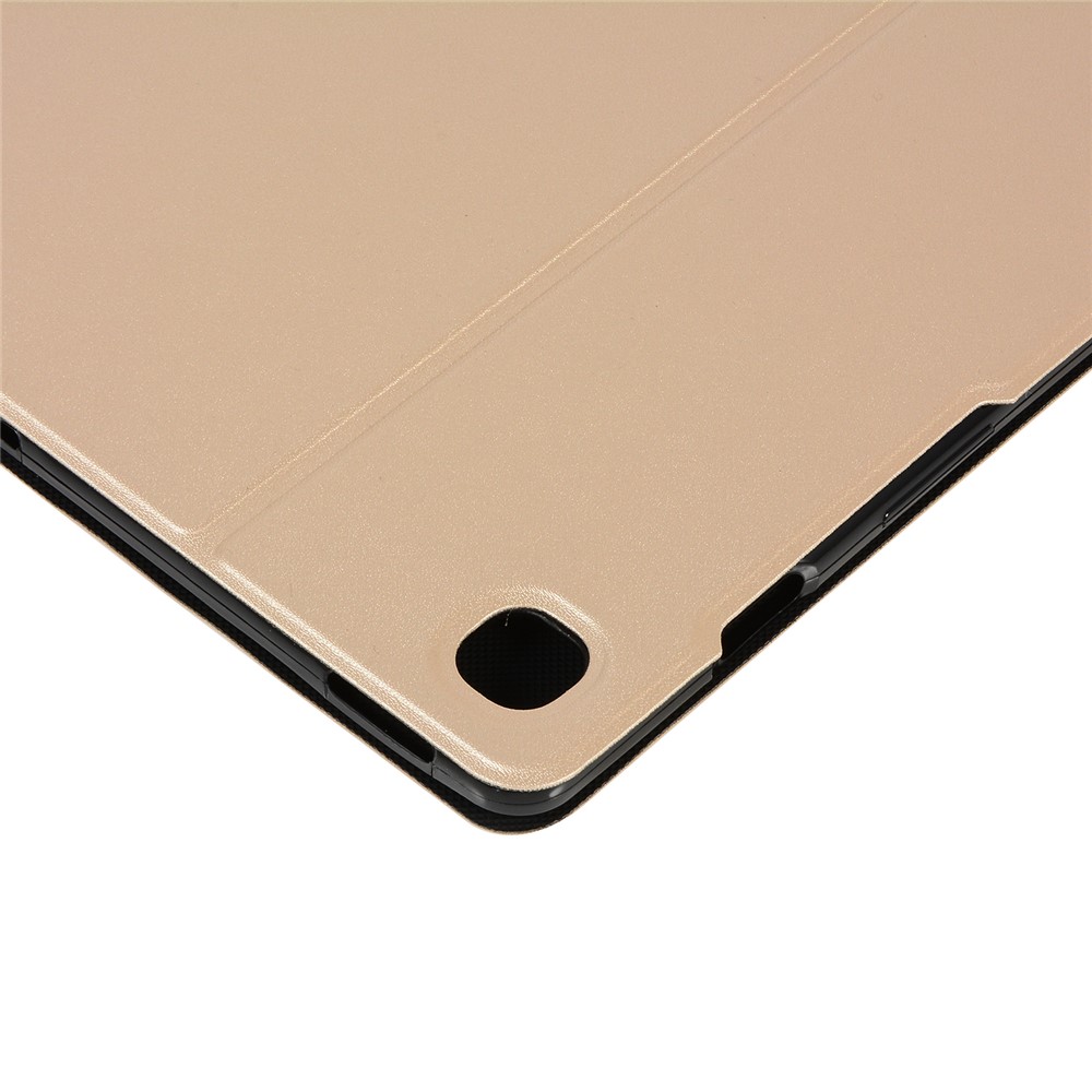 PU Leder Stand Tablet Schutzhülle Für Samsung Galaxy Tab S6 Lite P610/P615/S6 Lite (2022) - Gold