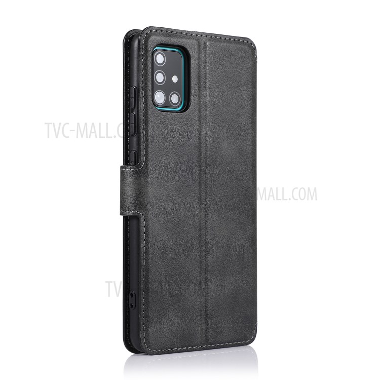 Extreme Series TPU + PU Leather Protective Shell for Samsung Galaxy A51 SM-A515 - Black-2