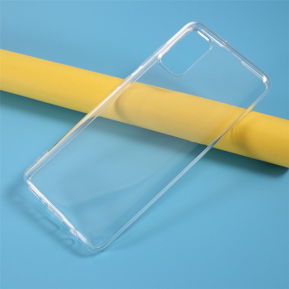 Cubierta de Protector TPU Transparente Con un Grosor Interno de 2 mm Sin Deslizamiento Para Samsung Galaxy A41 (versión Global)