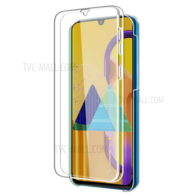 Detachable 2-in-1 Clear Shell Phone Case for Samsung Galaxy M31-1