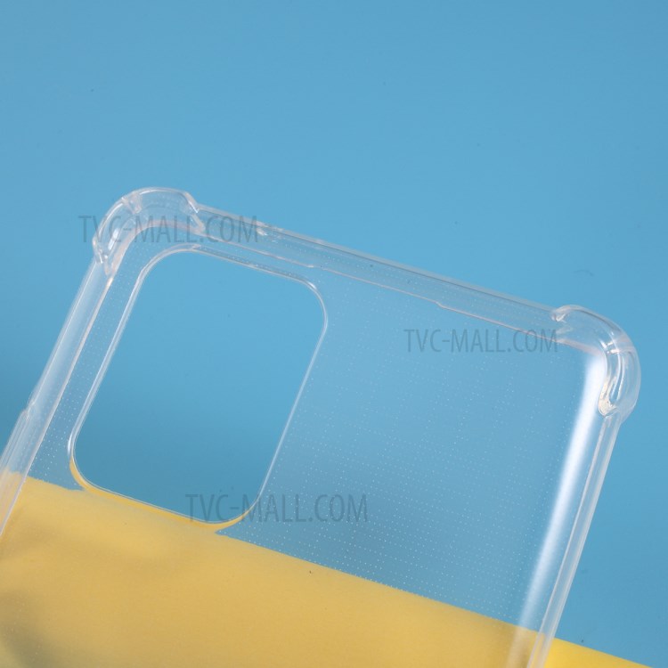 Clear TPU Anti-drop Phone Casing Cover for Samsung Galaxy A91/S10 Lite/M80s-2