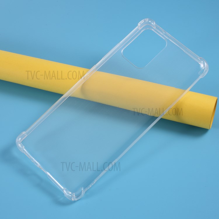 Clear TPU Anti-drop Phone Casing Cover for Samsung Galaxy A91/S10 Lite/M80s-4