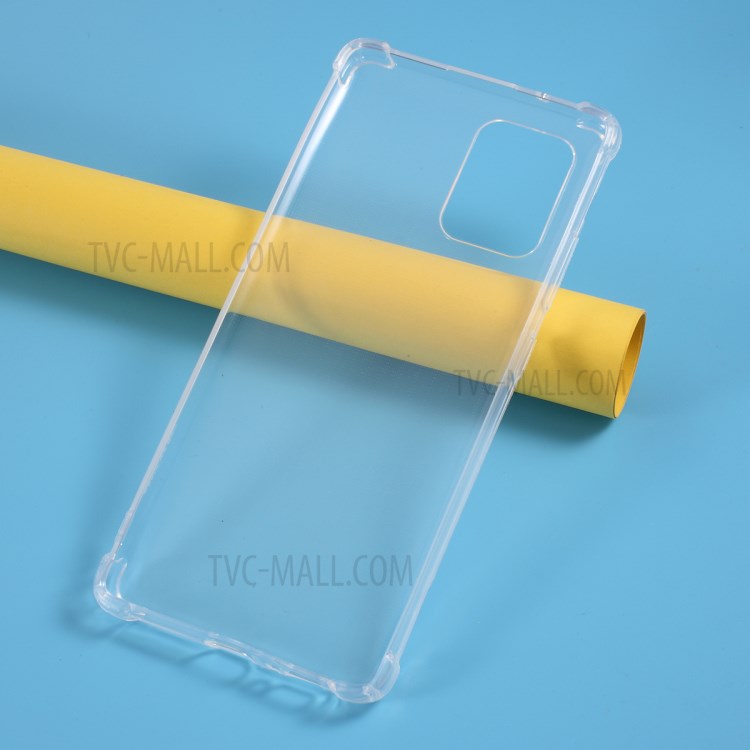 Clear TPU Anti-drop Phone Casing Cover for Samsung Galaxy A91/S10 Lite/M80s-5