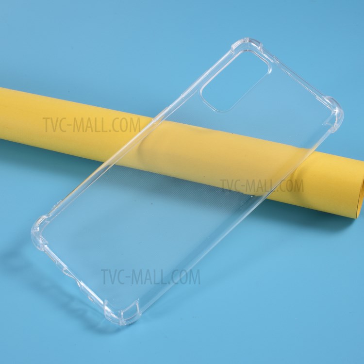 Anti-drop Clear TPU Protective Case for Samsung Galaxy S20-4