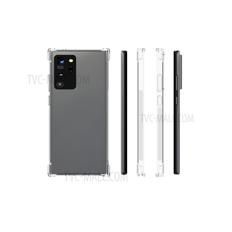 Clear Shockproof Anti-slip TPU Phone Case for Samsung Galaxy Note20+ 5G-7