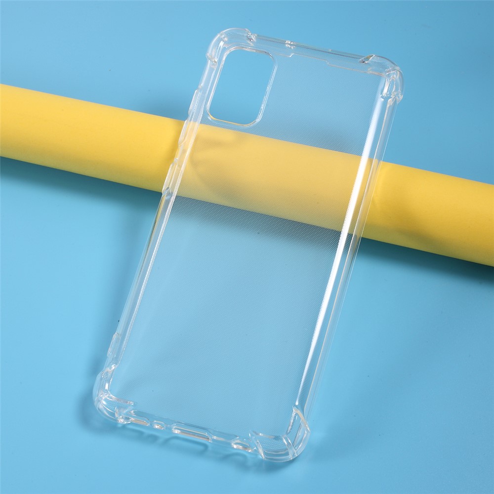 For Samsung Galaxy A41 (Global Version) Transparent Shockproof TPU Phone Case-1