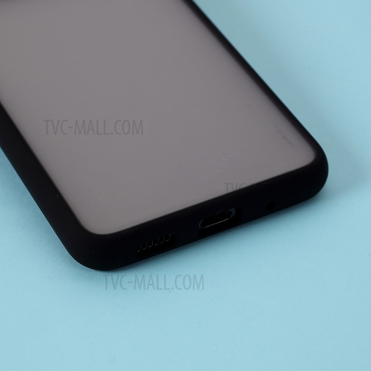 Shell Mate PC + TPU Con Cubierta De La Cámara De Deslizamiento Para La Galaxia S20 - Negro-7