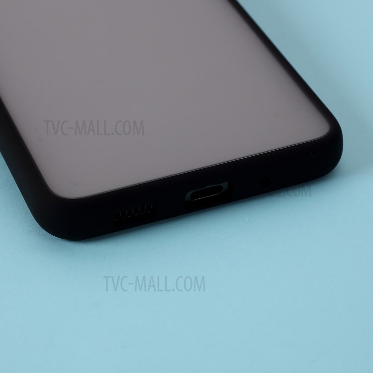 PC + TPU Матовый Корпус С Оболочкой Слайд-камеры Для Samsung Galaxy S20 Ультра - Черный-6