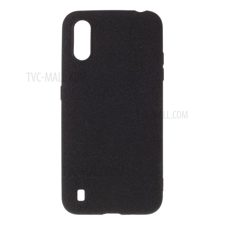 Dupla Face Tampa Fosco Fosco Para Samsung Galaxy A01 - Preto-1