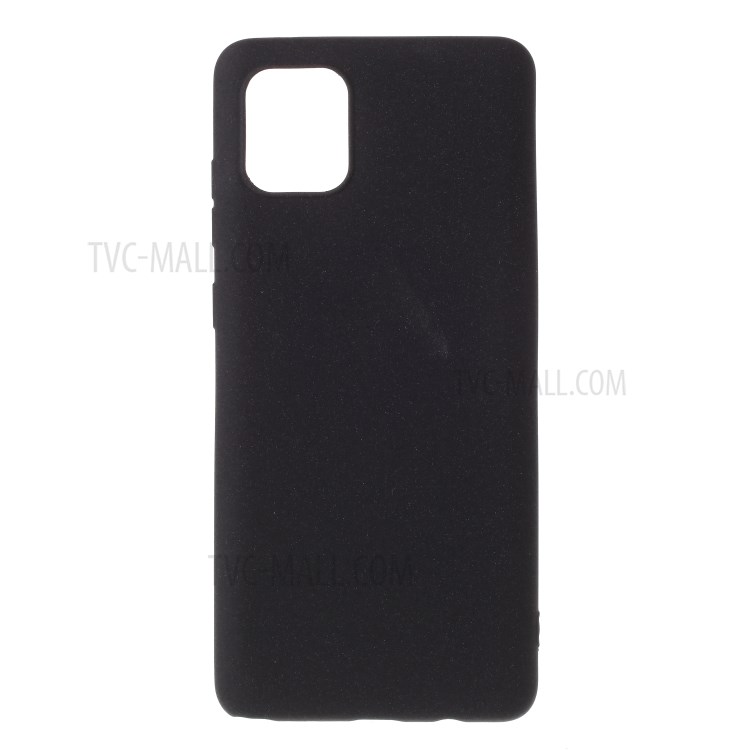 TPU Doppia Faccia Opaca Superficie Per La Galassia A81 / Nota 10 Lite / M60s - Nero-1