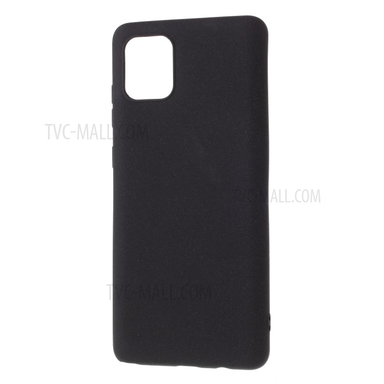 TPU Doppia Faccia Opaca Superficie Per La Galassia A81 / Nota 10 Lite / M60s - Nero-2