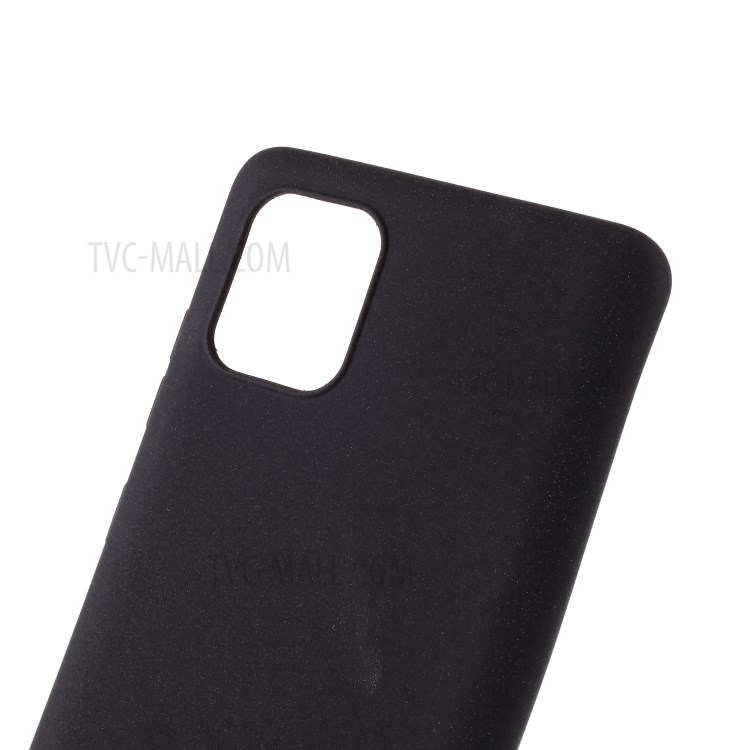 TPU Doppia Faccia Opaca Superficie Per La Galassia A81 / Nota 10 Lite / M60s - Nero-4