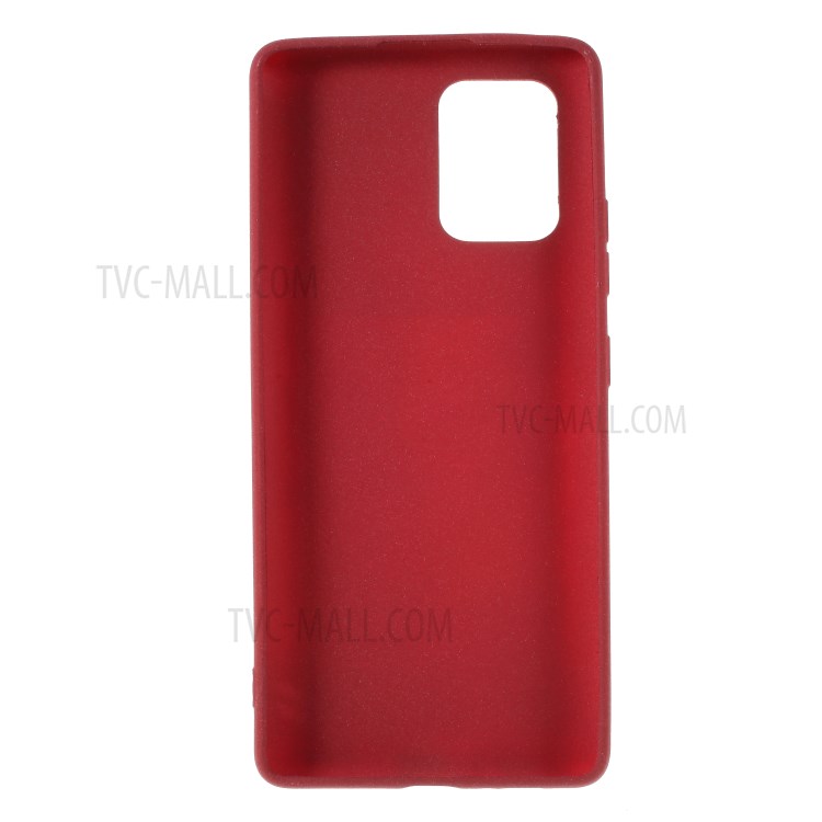 Double-sided Matte Surface TPU Case for Samsung Galaxy A91/S10 Lite/M80S - Red-3