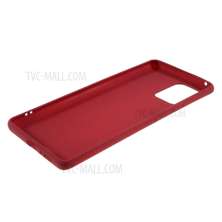 Double-sided Matte Surface TPU Case for Samsung Galaxy A91/S10 Lite/M80S - Red-5