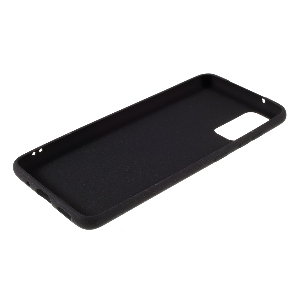 Double-sided Matte TPU Shell for Samsung Galaxy S20 - Black-8