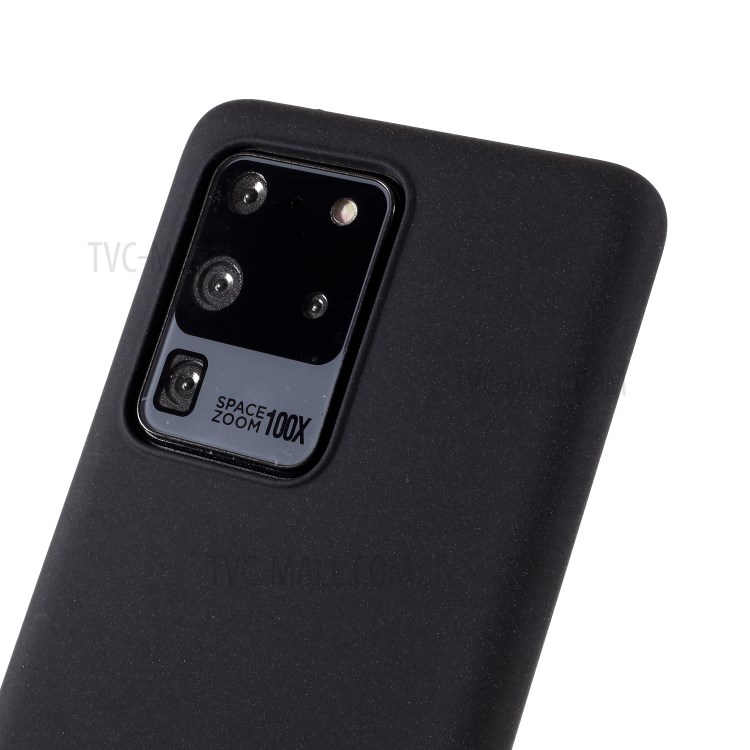 Double-sided Matte TPU Cell Phone Cover for Samsung Galaxy S20 Ultra - Black-3