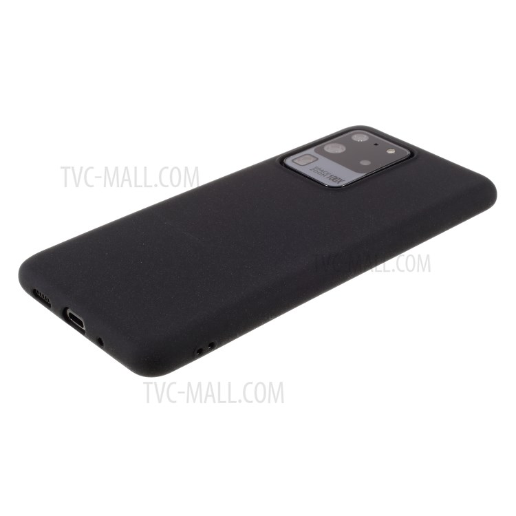 Double-sided Matte TPU Cell Phone Cover for Samsung Galaxy S20 Ultra - Black-4