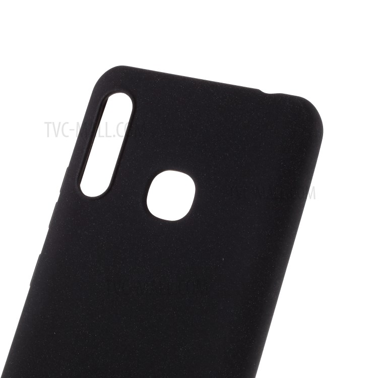 Double-sided Matte TPU Cell Phone Shell for Samsung Galaxy A70e - Black-4