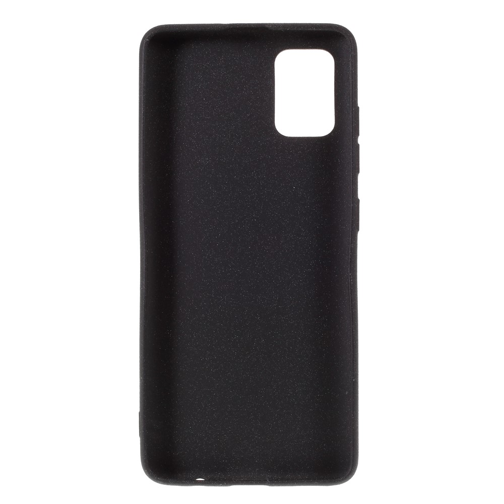 Double-sided Matte TPU Protector Cover for Samsung Galaxy A51 SM-A515/M40S - Black-3