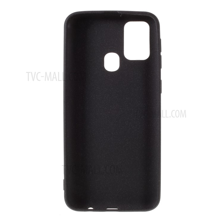 Double-sided Matte TPU Soft Phone Cover for Samsung Galaxy M31 - Black-3