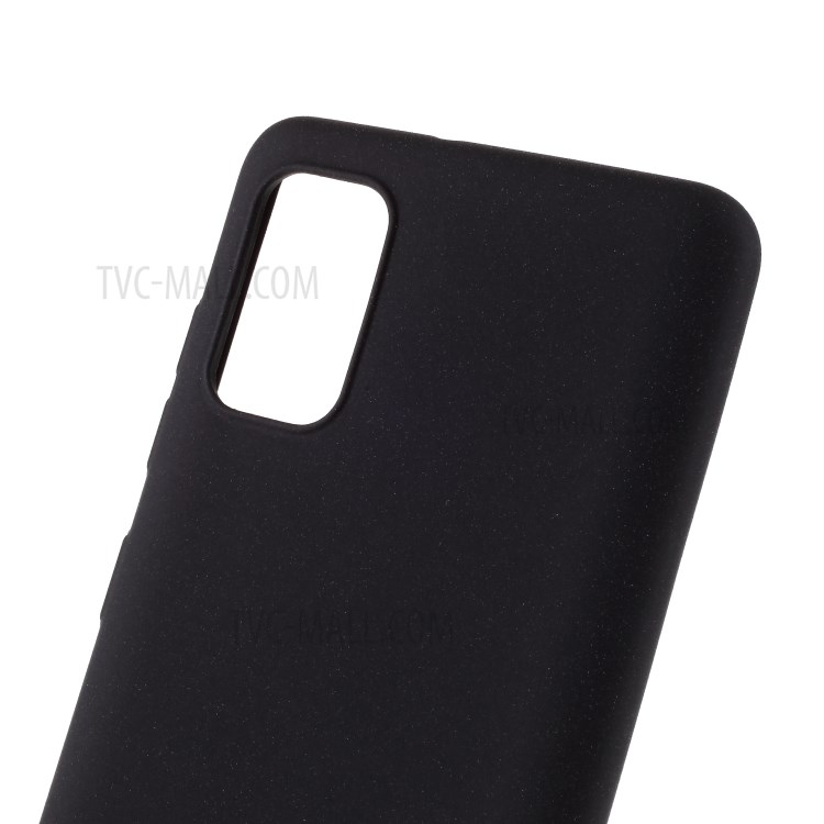 Double-sided Matte TPU Case for Samsung Galaxy A41 (EU Version) - Black-4