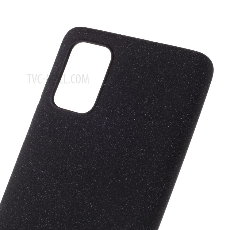 Caso TPU Dupla Face Fosco Superfície Para Samsung Galaxy A71 SM-A715 - Preto-4