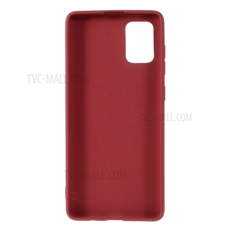 Double-sided Matte Surface TPU Case for Samsung Galaxy A71 SM-A715 - Red-3