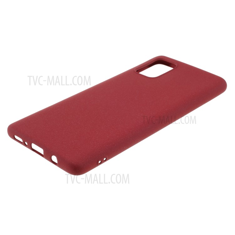 Double-sided Matte Surface TPU Case for Samsung Galaxy A71 SM-A715 - Red-4