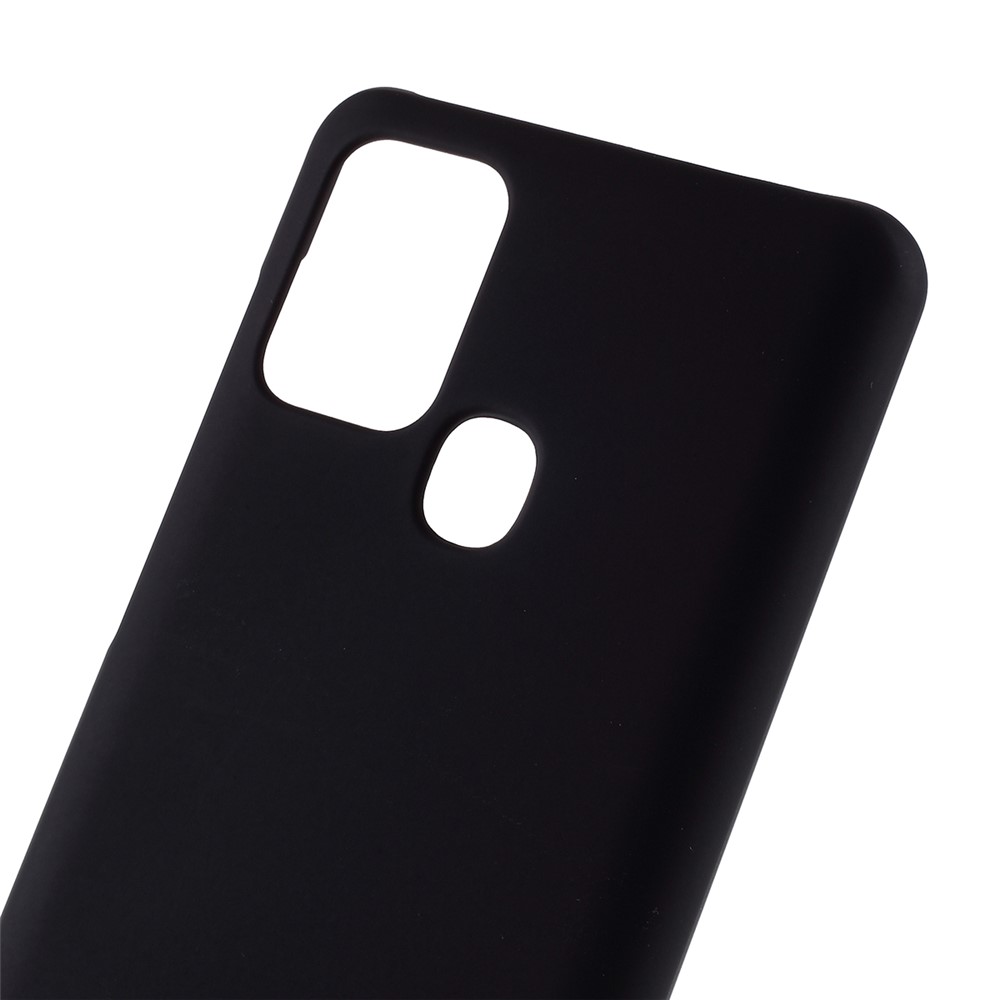 Capas de PC Dura de Goma Para Samsung Galaxy A21s - Negro